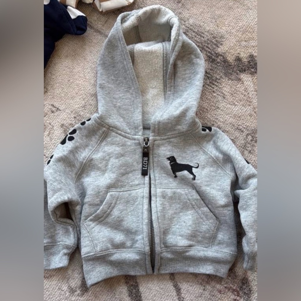 Infant Black Dog Jacket